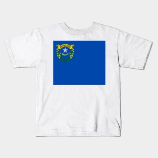 Nevada flag. USA Kids T-Shirt